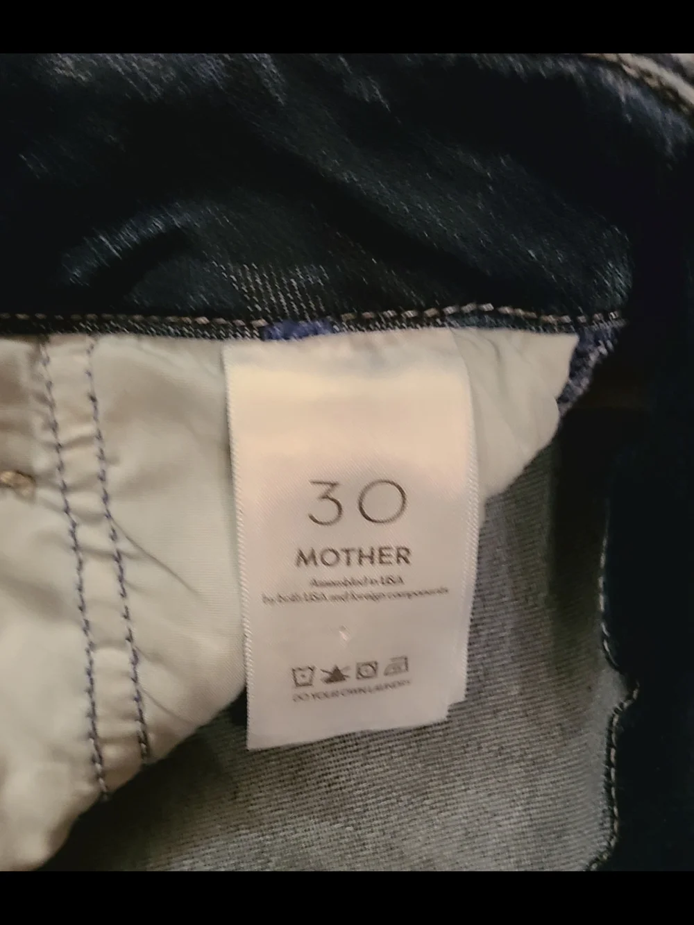 MOTHER relaxed straight